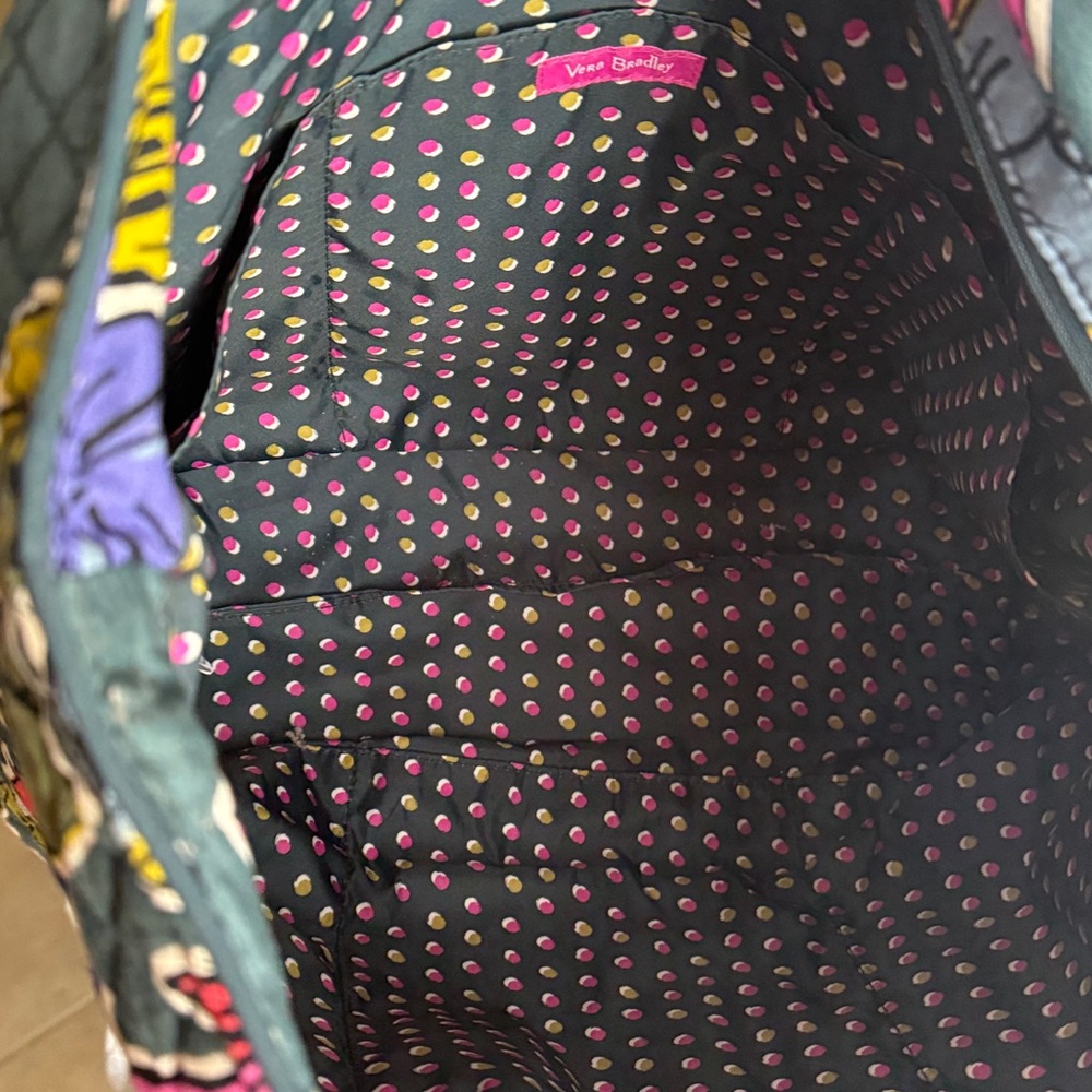 Vera Bradley Quilted Floral Tote in falling Leaves 🍂 - Picture 10 of 11